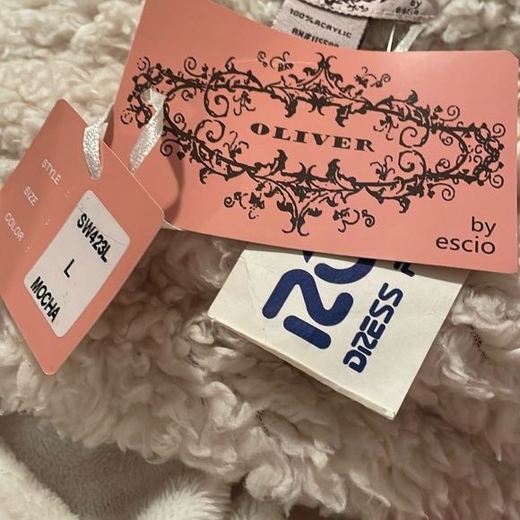 Oliver women Sherpa hooded vest with sparkles - Picture 4 of 14